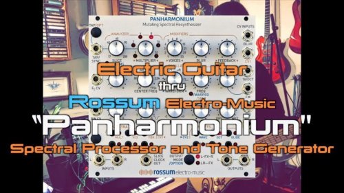 NEW!モジュラーギタービデオ！Rossum Electro-Music Panharmonium スペクトラル プロセッサー トーンジェネレーター