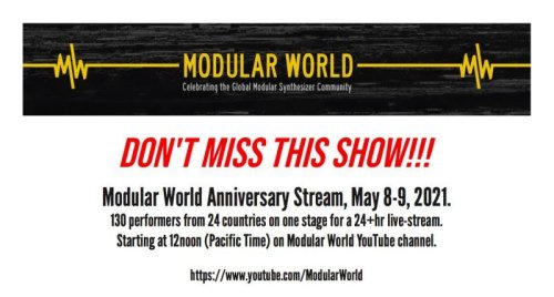 “Modular World Anniversary Stream” 2021年5月8日～9日に開催!!!