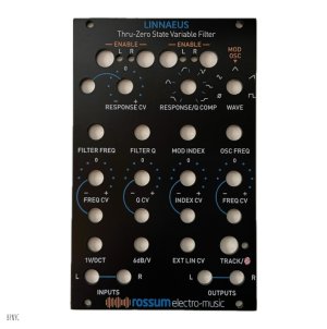 画像1: Rossum Electro-Music Linnaeus Black Faceplate　