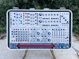 Buchla Tiptop 200t series with BPNYC ZERO Halliburton Eurorack Modular Travel Case 7U