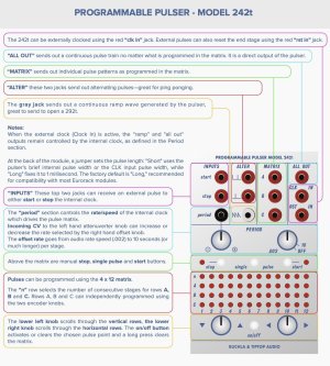 画像2: Buchla & Tiptop Audio Programmable Pulser Model 242t　次回入荷分