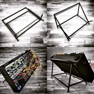 画像: Make Noise Blued Steel System Stand（ハンドメイド）次回入荷分