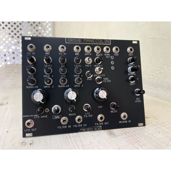 画像2: Maneco Labs GRONE MANECOLIN Black(eurorack)　 (2)