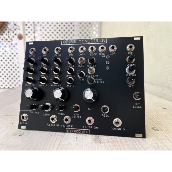 画像3: Maneco Labs GRONE MANECOLIN Black(eurorack)　 (3)