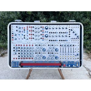 画像: Buchla Tiptop 200t series with BPNYC ZERO Halliburton Eurorack Modular Travel Case 7U