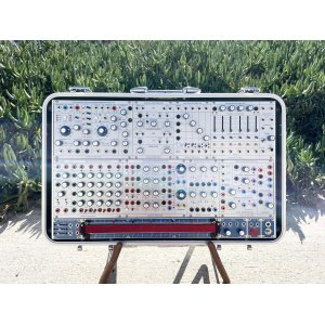 画像: Buchla Tiptop 200t series with BPNYC ZERO Halliburton Eurorack Modular Travel Case 7U #3