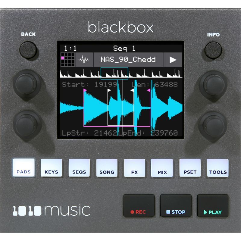 1010MUSIC BLACKBOX – コンパクト サンプリング スタジオ　次回入荷分