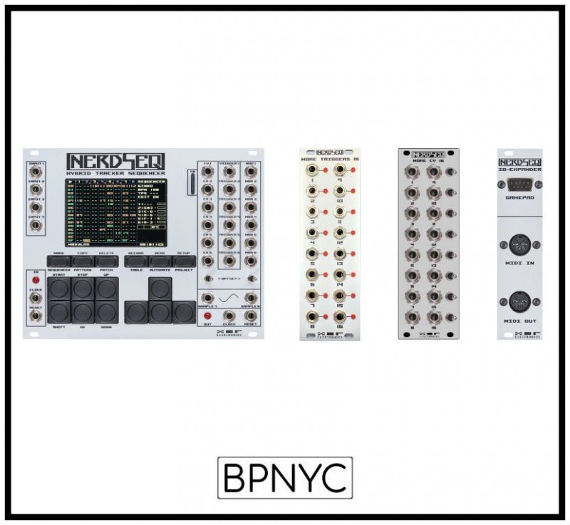 XOR Electronics NERDSEQ TRACKER BASED SEQUENCER BUNDLE セット