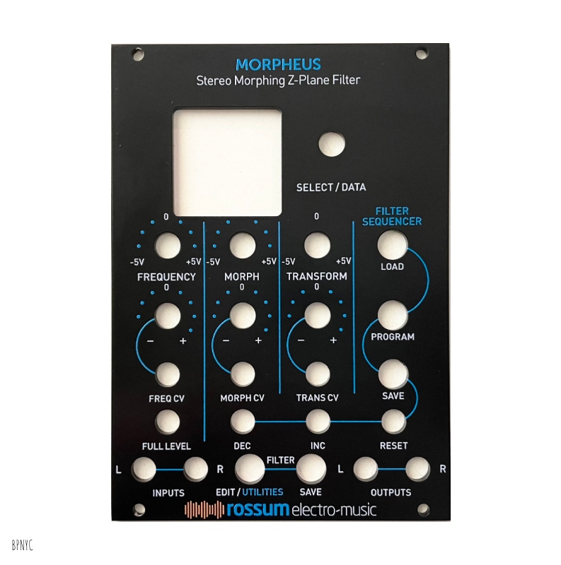 画像1: Rossum Electro-Music Morpheus Black Faceplate　 (1)